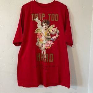 “DRIP TOO HARD” Reason Brand T-shirt XXL